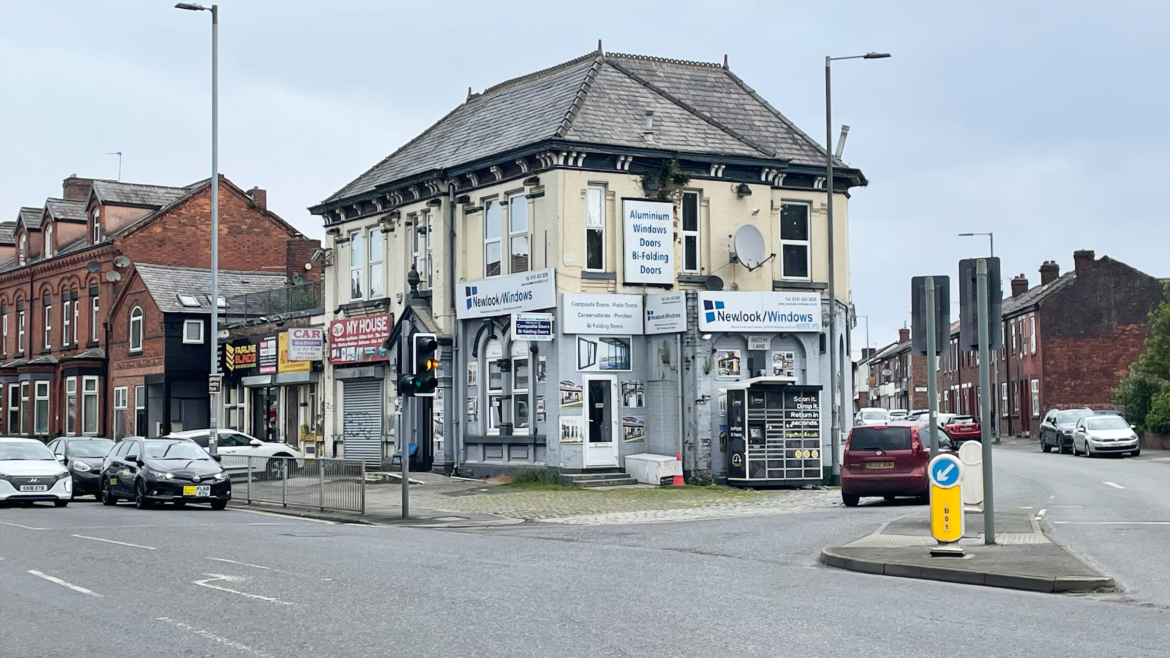 FOR SALE – 1065 STOCKPORT ROAD, LEVENSHULME, MANCHESTER, M19 2TF