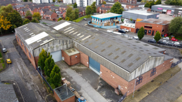 Portland Works – Warehouse with offices, loading and parking