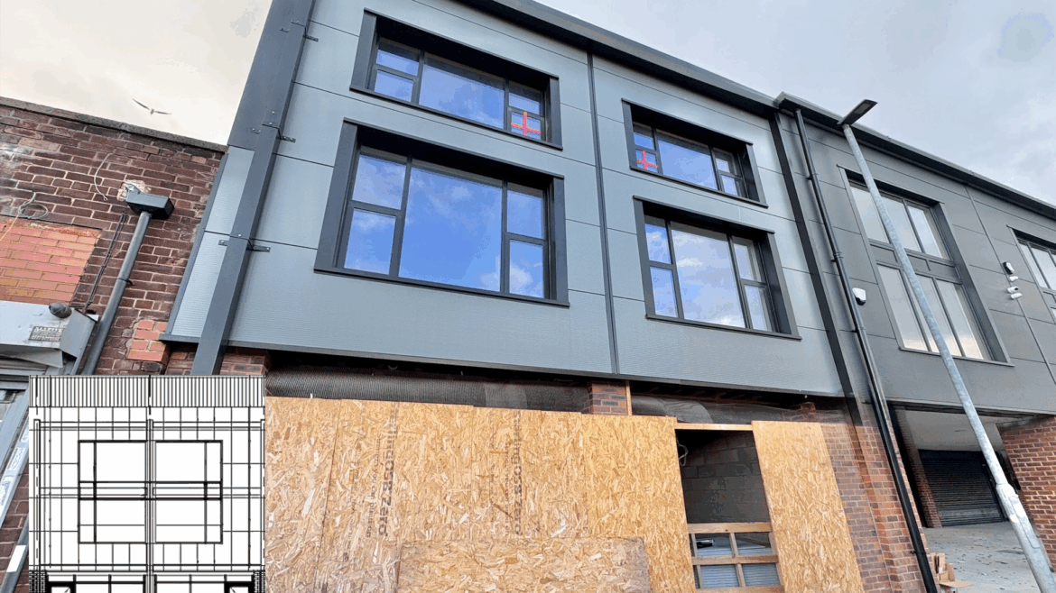 NEWLY CONSTRUCTED THREE STOREY WHOLESALE SHOWROOM